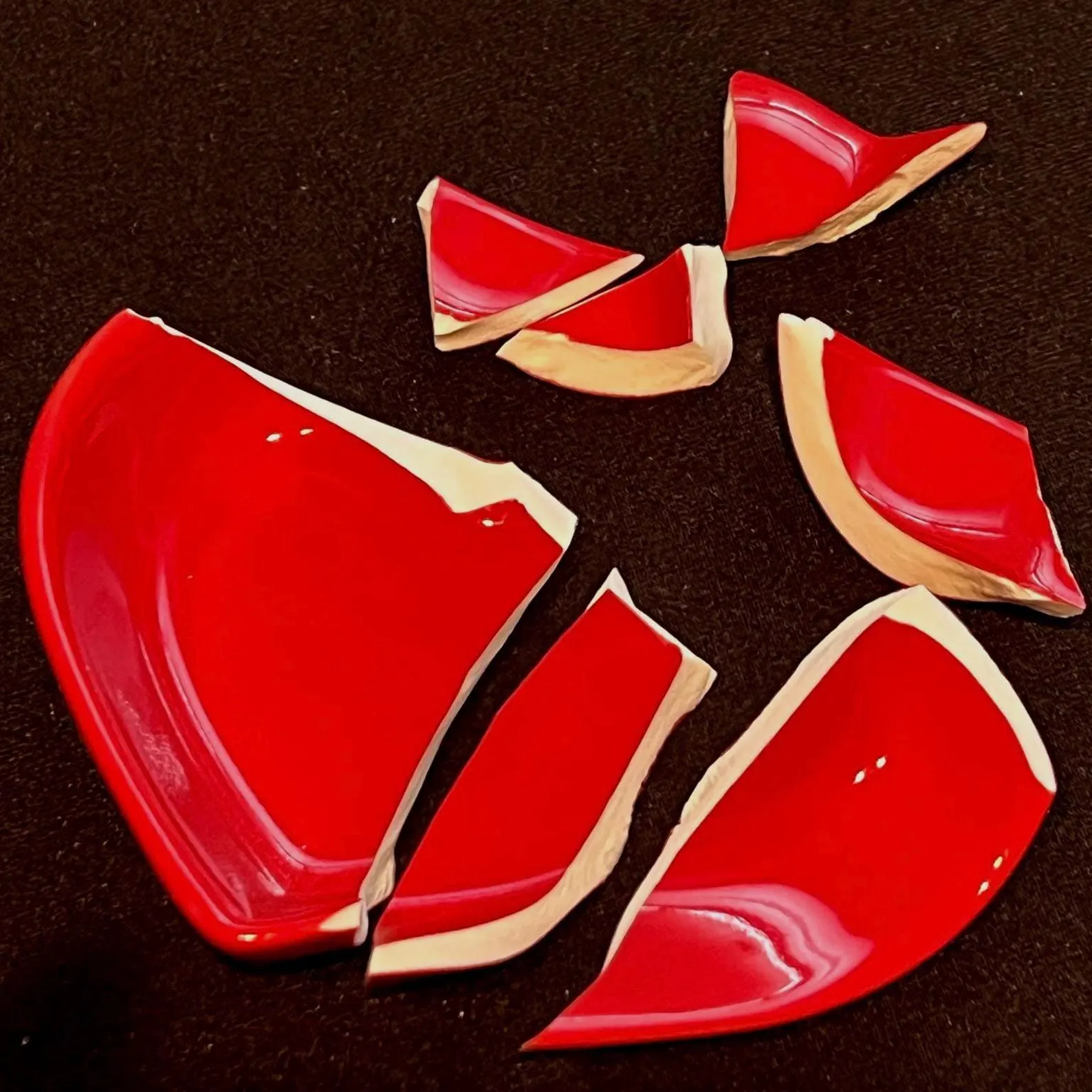 Broken heart illustration
